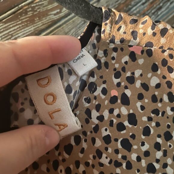 Dolan Charley puff sleeve leopard print top - Picture 8 of 12